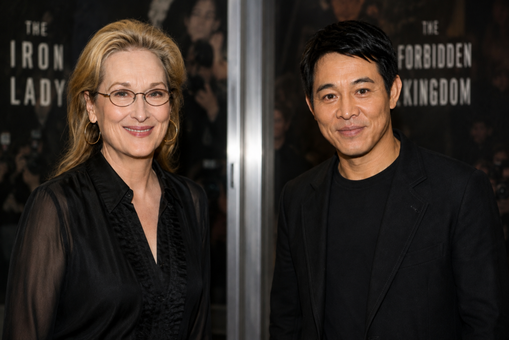 Meryl Streep and Jet Li